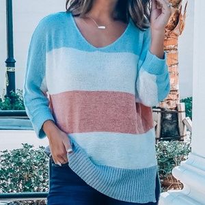 Color Block Sweater